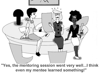 cartoon mentor cleaned 5 Ways Mentoring Can Boost Your Career